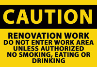 NIKRO 861983 - CAUTION SIGNS - Mold-Flood Remediation Equipment 
        Containment and Dust Barriers 
        