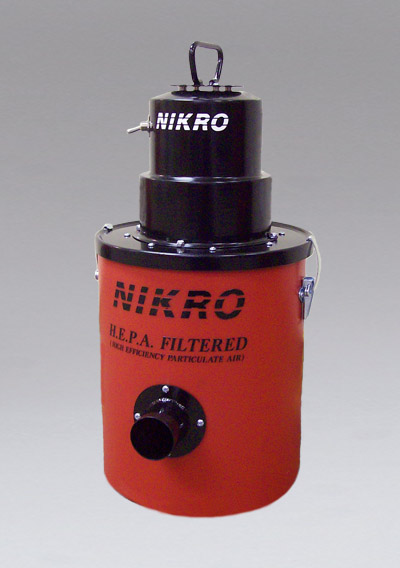 NIKRO LV02 - 2 Gallon HEPA Lead Vacuum - HEPA Lead Vacuums & EPA RRP Compliance Products 
        HEPA FILTERED LEAD VACUUMS 
        