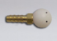 860141 - Nylon Forward Air Blast Replacement Nozzle w/Hose Barb - NIKRO Industries, Inc.