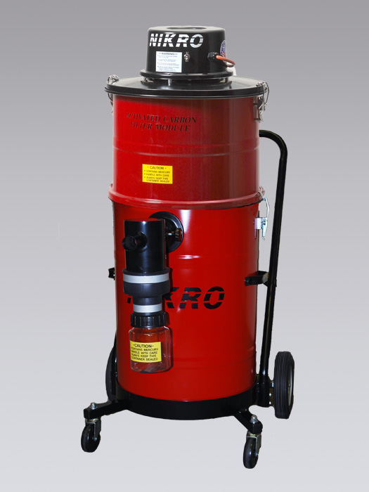 NIKRO MV15110-PTD - 15 Gallon Mercury Recovery Vacuum - Mercury Recovery Vacuums 
        