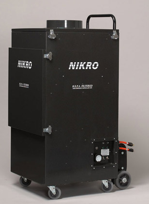 UR5000 - Upright Commercial Air Duct Cleaning System (Dual Motor) - NIKRO Industries, Inc.