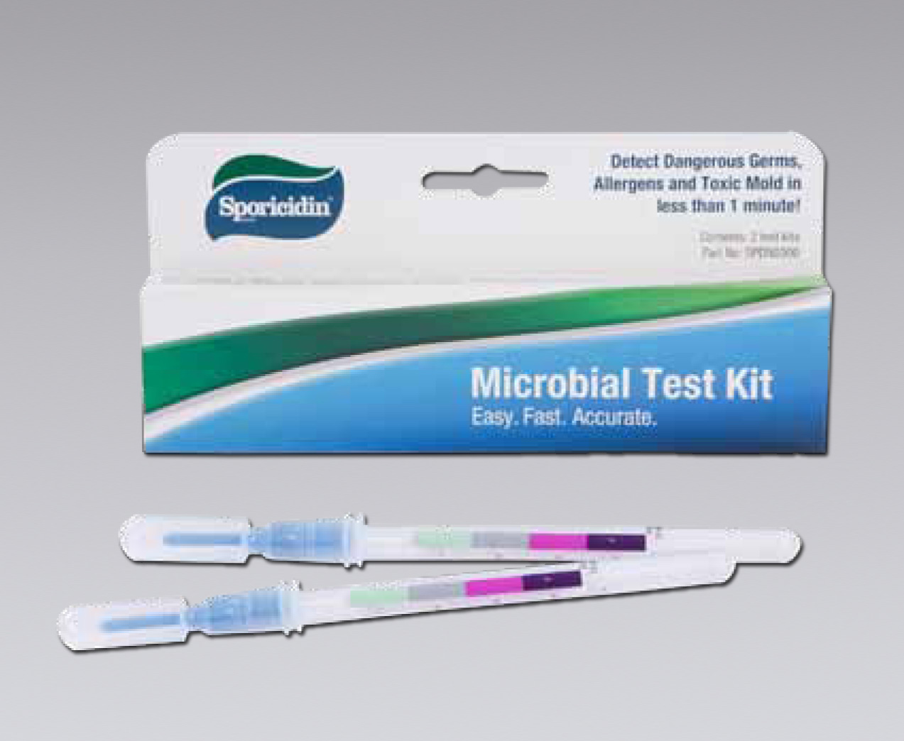 862123 - Sporicidin Microbial Test Kit 2/pk - NIKRO Industries, Inc.