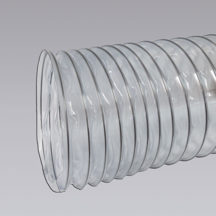 NIKRO  - Heavy Duty Clear PVC Flex Duct - Air Duct Cleaning Equipment & Supplies 
        Hoses, Connectors, Flanges 
        