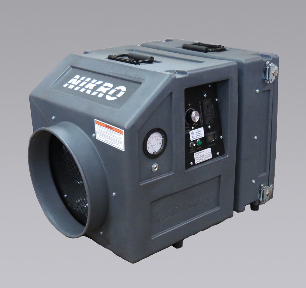 NIKRO PS600 - MINI POLY AIR SCRUBBER - Air Scrubbers / Negative Air Machines 
        